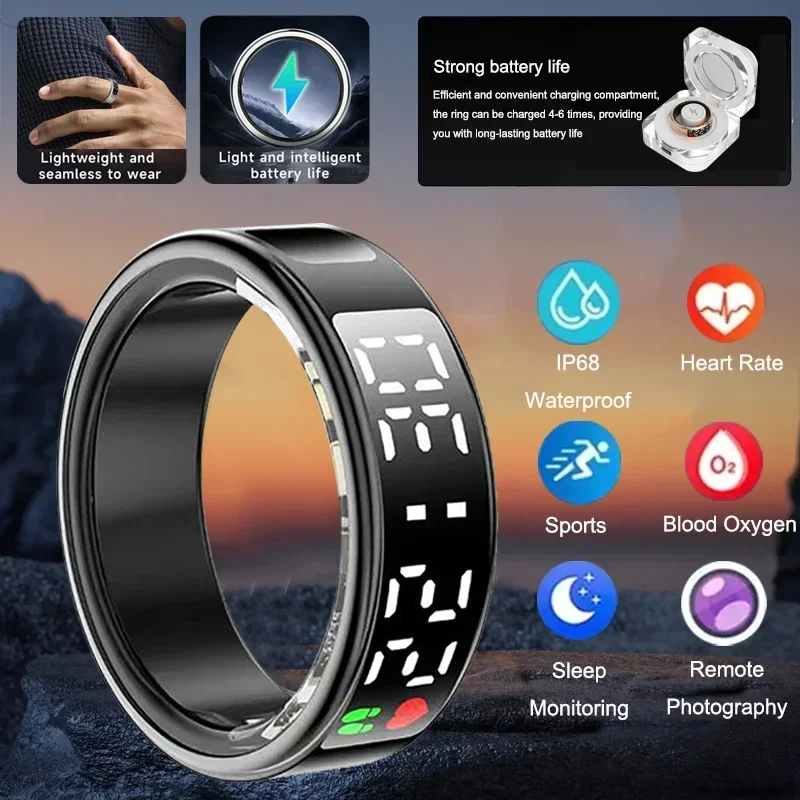 Gymnastic Ring - Смарт-кольцо для мужчин и женщин, монитор