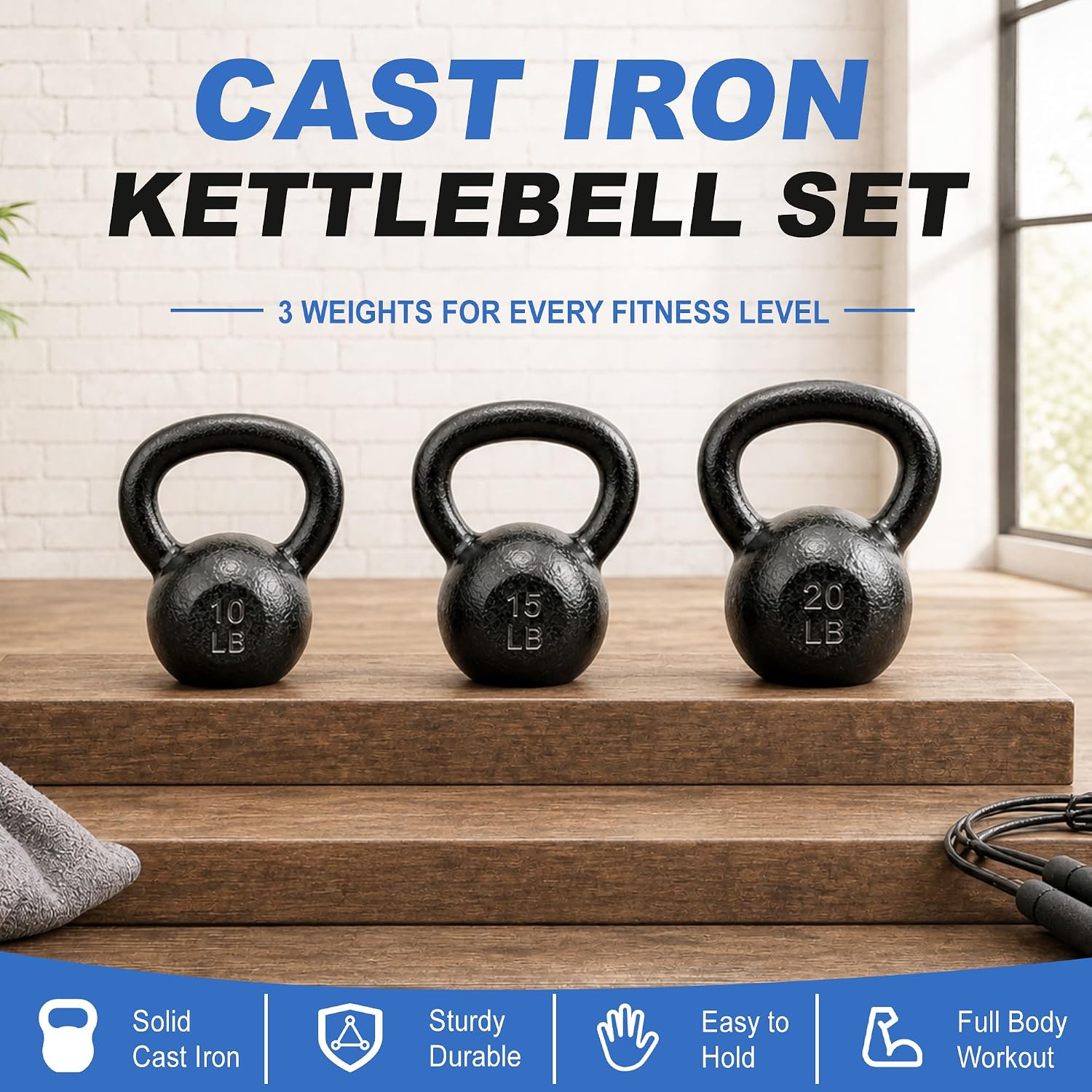 Чугунные гири весом от 5 до 50 – обзор и цена Kettlebell