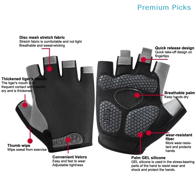 Портативные перчатки для фитне – обзор и цена Weightlifting Gloves